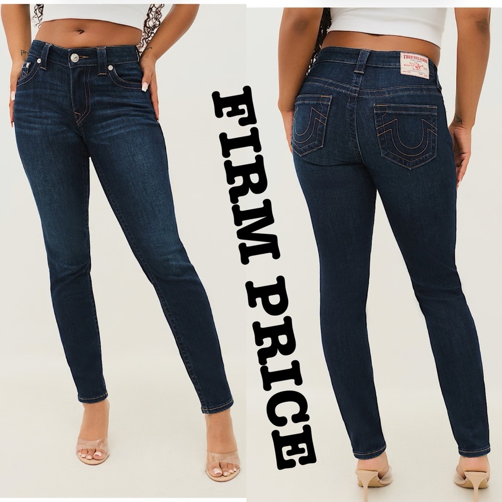 TRUE RELIGION Halle Midrise Skinny Jeans